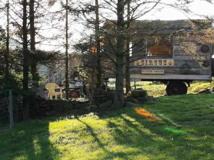 2 X Double Bed Glamping Wagon In Dalby Forest Holiday home Scarborough